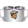 10 oz. White Stainless Steel Coffee Mug Thumbnail