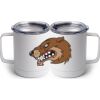 10 oz. White Stainless Steel Coffee Mug Thumbnail