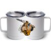 10 oz. White Stainless Steel Coffee Mug Thumbnail