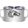 10 oz. White Stainless Steel Coffee Mug Thumbnail