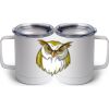 10 oz. White Stainless Steel Coffee Mug Thumbnail