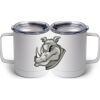 10 oz. White Stainless Steel Coffee Mug Thumbnail