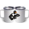 10 oz. White Stainless Steel Coffee Mug Thumbnail