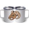 10 oz. White Stainless Steel Coffee Mug Thumbnail
