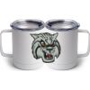 10 oz. White Stainless Steel Coffee Mug Thumbnail