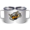 10 oz. White Stainless Steel Coffee Mug Thumbnail