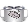 10 oz. White Stainless Steel Coffee Mug Thumbnail