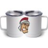 10 oz. White Stainless Steel Coffee Mug Thumbnail