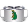 10 oz. White Stainless Steel Coffee Mug Thumbnail