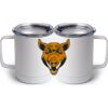10 oz. White Stainless Steel Coffee Mug Thumbnail