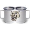 10 oz. White Stainless Steel Coffee Mug Thumbnail