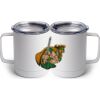10 oz. White Stainless Steel Coffee Mug Thumbnail