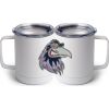 10 oz. White Stainless Steel Coffee Mug Thumbnail