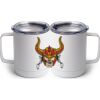 10 oz. White Stainless Steel Coffee Mug Thumbnail
