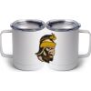10 oz. White Stainless Steel Coffee Mug Thumbnail