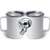 10 oz. White Stainless Steel Coffee Mug Thumbnail