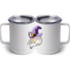 10 oz. White Stainless Steel Coffee Mug Thumbnail