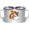 10 oz. White Stainless Steel Coffee Mug Thumbnail
