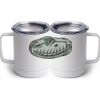 10 oz. White Stainless Steel Coffee Mug Thumbnail