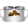 10 oz. White Stainless Steel Coffee Mug Thumbnail