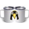 10 oz. White Stainless Steel Coffee Mug Thumbnail