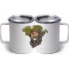 10 oz. White Stainless Steel Coffee Mug Thumbnail