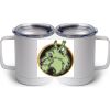 10 oz. White Stainless Steel Coffee Mug Thumbnail