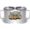 10 oz. White Stainless Steel Coffee Mug Thumbnail