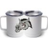 10 oz. White Stainless Steel Coffee Mug Thumbnail