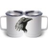 10 oz. White Stainless Steel Coffee Mug Thumbnail