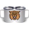 10 oz. White Stainless Steel Coffee Mug Thumbnail