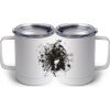 10 oz. White Stainless Steel Coffee Mug Thumbnail