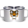10 oz. White Stainless Steel Coffee Mug Thumbnail
