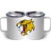 10 oz. White Stainless Steel Coffee Mug Thumbnail