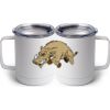 10 oz. White Stainless Steel Coffee Mug Thumbnail