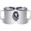 10 oz. White Stainless Steel Coffee Mug Thumbnail