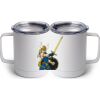 10 oz. White Stainless Steel Coffee Mug Thumbnail