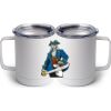10 oz. White Stainless Steel Coffee Mug Thumbnail