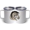10 oz. White Stainless Steel Coffee Mug Thumbnail