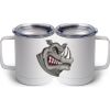 10 oz. White Stainless Steel Coffee Mug Thumbnail