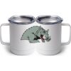 10 oz. White Stainless Steel Coffee Mug Thumbnail