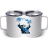 10 oz. White Stainless Steel Coffee Mug Thumbnail