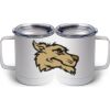 10 oz. White Stainless Steel Coffee Mug Thumbnail