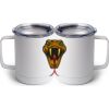 10 oz. White Stainless Steel Coffee Mug Thumbnail