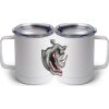 10 oz. White Stainless Steel Coffee Mug Thumbnail