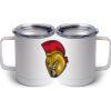 10 oz. White Stainless Steel Coffee Mug Thumbnail