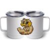 10 oz. White Stainless Steel Coffee Mug Thumbnail