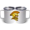 10 oz. White Stainless Steel Coffee Mug Thumbnail