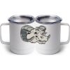 10 oz. White Stainless Steel Coffee Mug Thumbnail