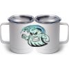 10 oz. White Stainless Steel Coffee Mug Thumbnail